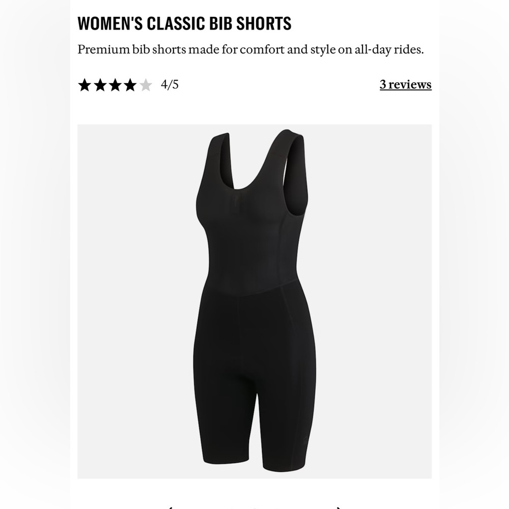 Rapha women’s Classic Bib Shorts